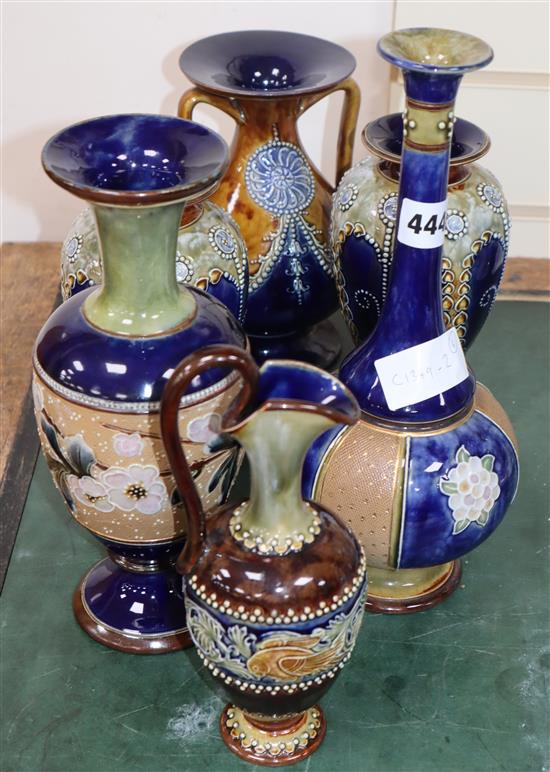 A group of Royal Doulton stoneware